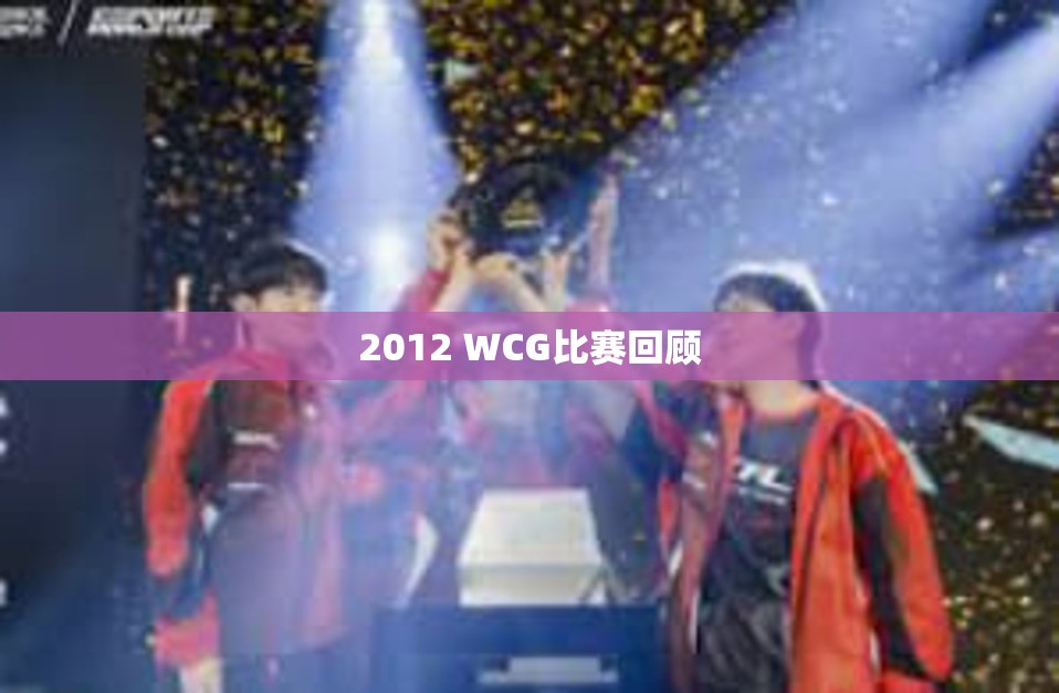 2012 WCG比赛回顾